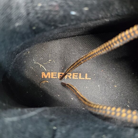 Merrell Shoes Mens Size 11.5 Brown Leather Moab 2 Vent Gorpcore Hiking Boots - Picture 9 of 10